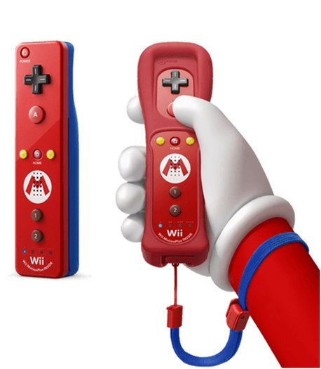 Original Wii Remote Motion Plus - Mario ⭐ Wii U Game - RetroNintendoStore.com