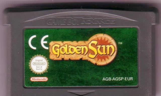 Golden sun shop gba cartridge