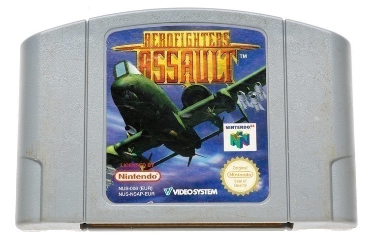 Aero Fighters Assault Seminovo - Nintendo 64 - Stop Games - A loja de games  mais completa de BH!