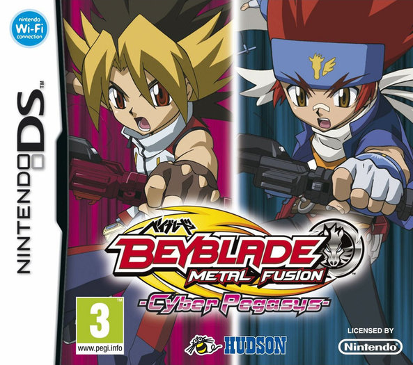 Beyblade - Metal Fusion: Cyber Pegasus ⭐ Nintendo DS Game - Beyblade - Metal Fusion: Cyber Pegasus ⭐ Nintendo DS Game -