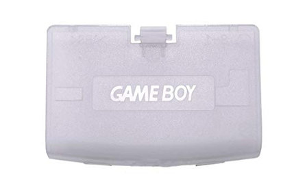Game Boy Advance Battery Cover (Transparent Blue)