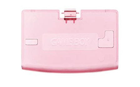 Game Boy Advance Battery Cover (Clear Pink)