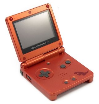 Gameboy Advance SP Pokemon Groudon Edition