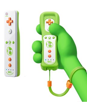 Nintendo Wii Remote Controller Motion Plus Yoshi Edition