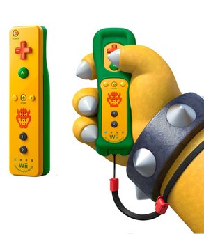 Nintendo Wii Remote Controller Motion Plus Bowser Edition