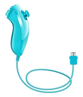 Nintendo Wii Nunchuck Blue