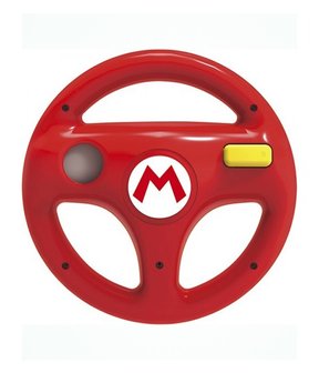 Nintendo Wii Steering Wheel - Red (back)