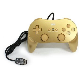 Wii Controller Gold