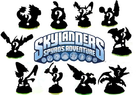 10x Skylanders Spyro&#039;s Adventure Random Figuurtje