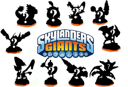 10x Skylanders Giants Random Figuurtje