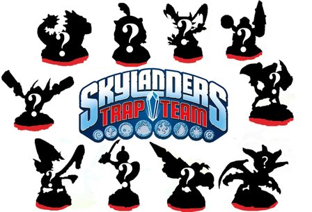 10x Skylanders Trap Team Random Figuurtje