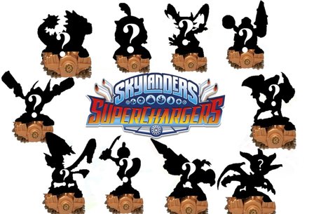 10x Skylanders Superchargers Random Figuurtje