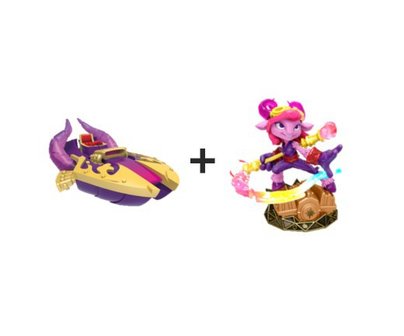 Skylanders Superchargers Splat + Splatter Splasher