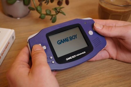 Gameboy Advance Transparent Blue