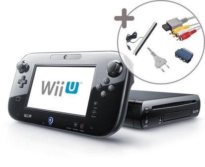 Wii U Console + Gamepad Starter Pack Black