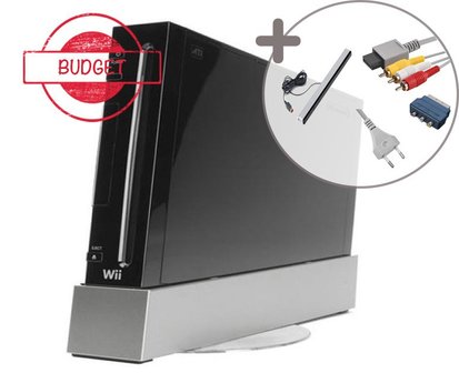 Nintendo Wii Console Black [Budget]
