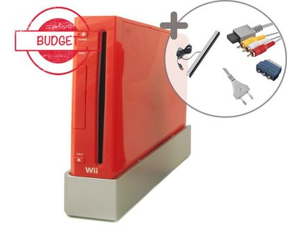 Nintendo Wii Console Red - Budget