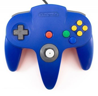 Originele Nintendo 64 Controller Blue