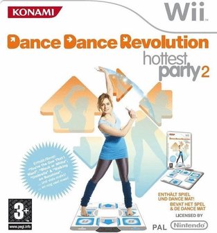 Dance Dance Revolution Hottest Party 2 + Dancemat