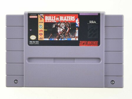 Bulls vs Blazers - Super Nintendo [NTSC]