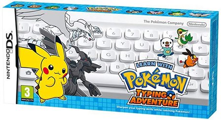 Learn With Pok&eacute;mon Typing Adventure + Draadloos Toetsenbord