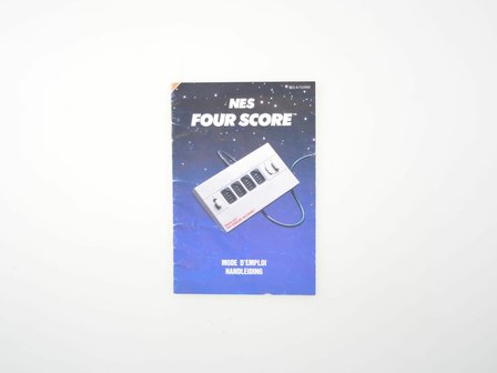 NES Four Score Instruction Booklet
