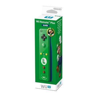 Nintendo Wii Remote Controller Motion Plus Luigi Edition (Complete)