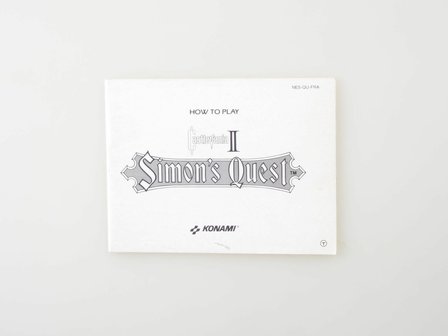 Castlevania 2 Simon's Quest