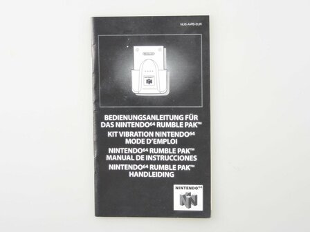 rumble Pak [Manual]