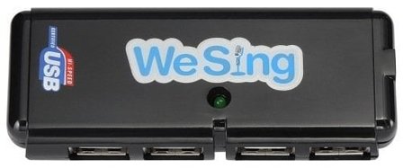 We Sing USB 4 player Hub