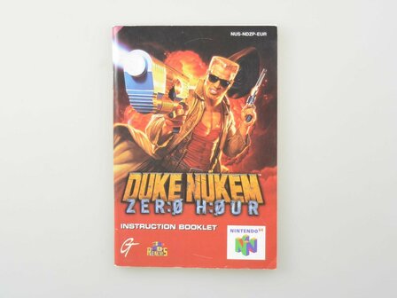 Duke Nukem Zero Hour Manual