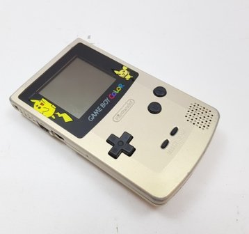 Gameboy Color Limited Pikachu Gold Edition