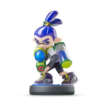 Nintendo Amiibo Splatoon Inkling Boy Blue