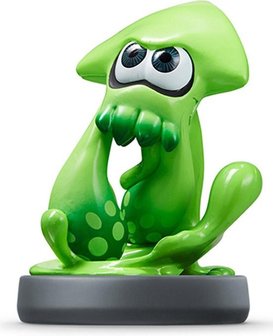 Nintendo Amiibo Splatoon Inkling Squid Green