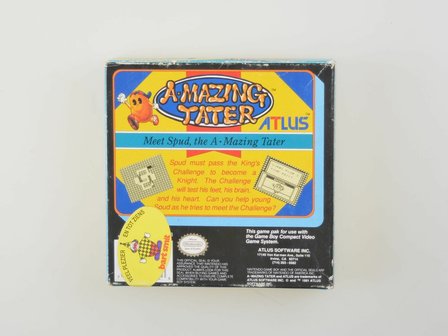 Sløset mundstykke historie Amazing Tater ⭐ Gameboy Game [Complete] - RetroNintendoStore.com