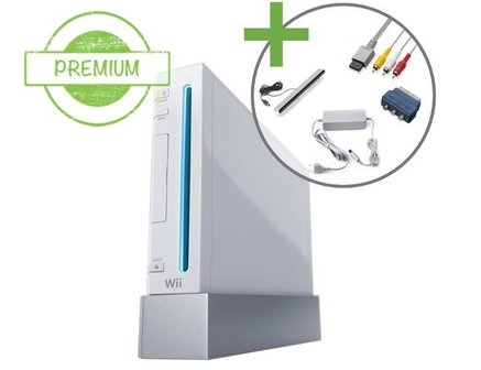Nintendo Wii Console - White - Premium