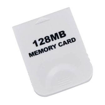 Nieuwe Gamecube Memory Card 128MB