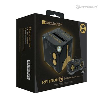 RetroN Sq Gaming Console (HDMI) - Black/Gold