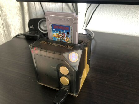 RetroN Sq Gaming Console (HDMI) - Black/Gold