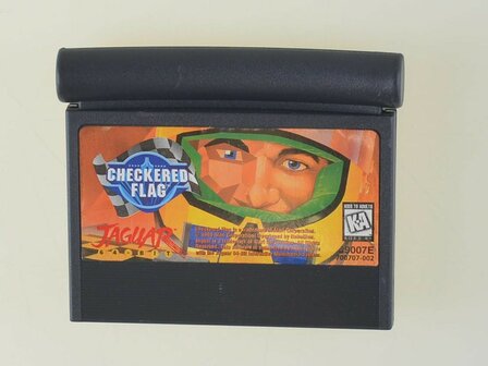 Checkered Flag - Atari Jaguar - NTSC