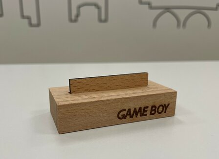 Handgemaakte Gameboy Game Display Stand