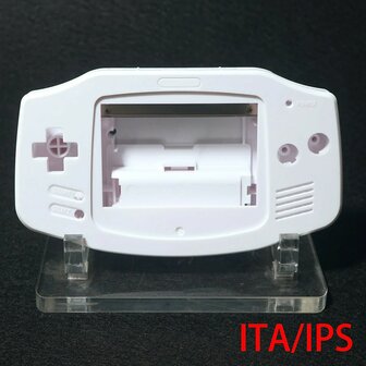 Gameboy Advance Shell - White - IPS Ready