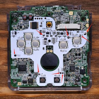 Gameboy Advance SP Button LED Kit