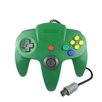 Nieuwe Nintendo 64 Controller Green