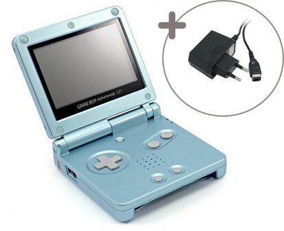 Gameboy Advance SP Lightblue AGS-101