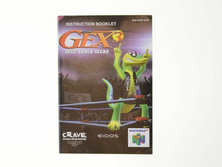 Gex 3 Deep Cover Gecko