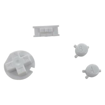 Gameboy Color Button Set - White