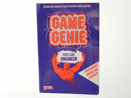 Nintendo NES Game Genie - Codebook