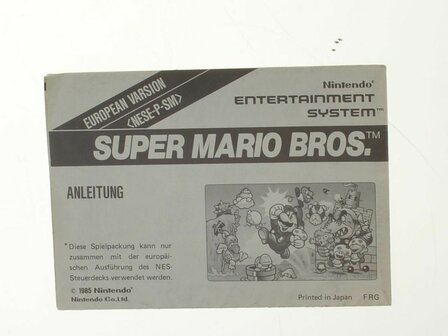 Super Mario Bros (European Version)