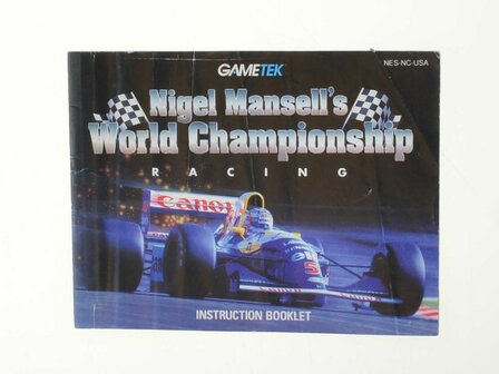Nigel Mansells&#039; World Championship (NTSC)